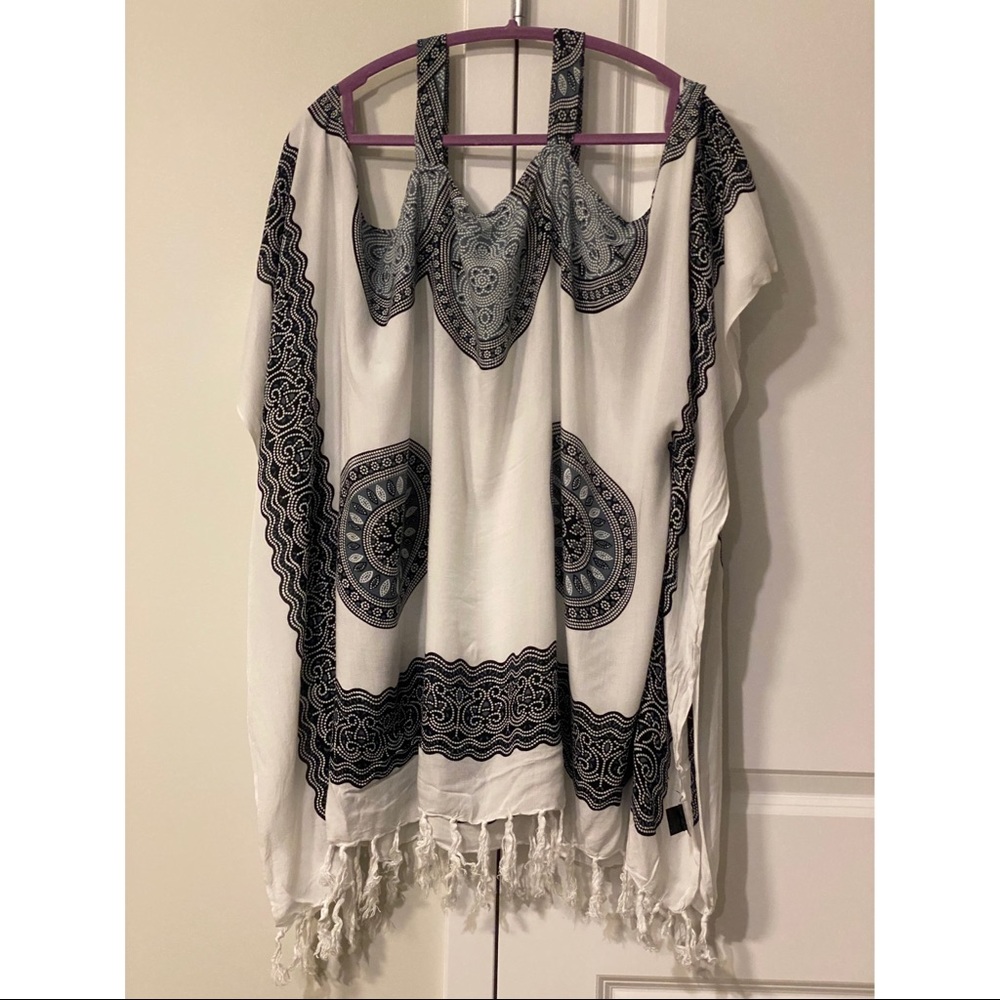 Sarong beach coverup dress